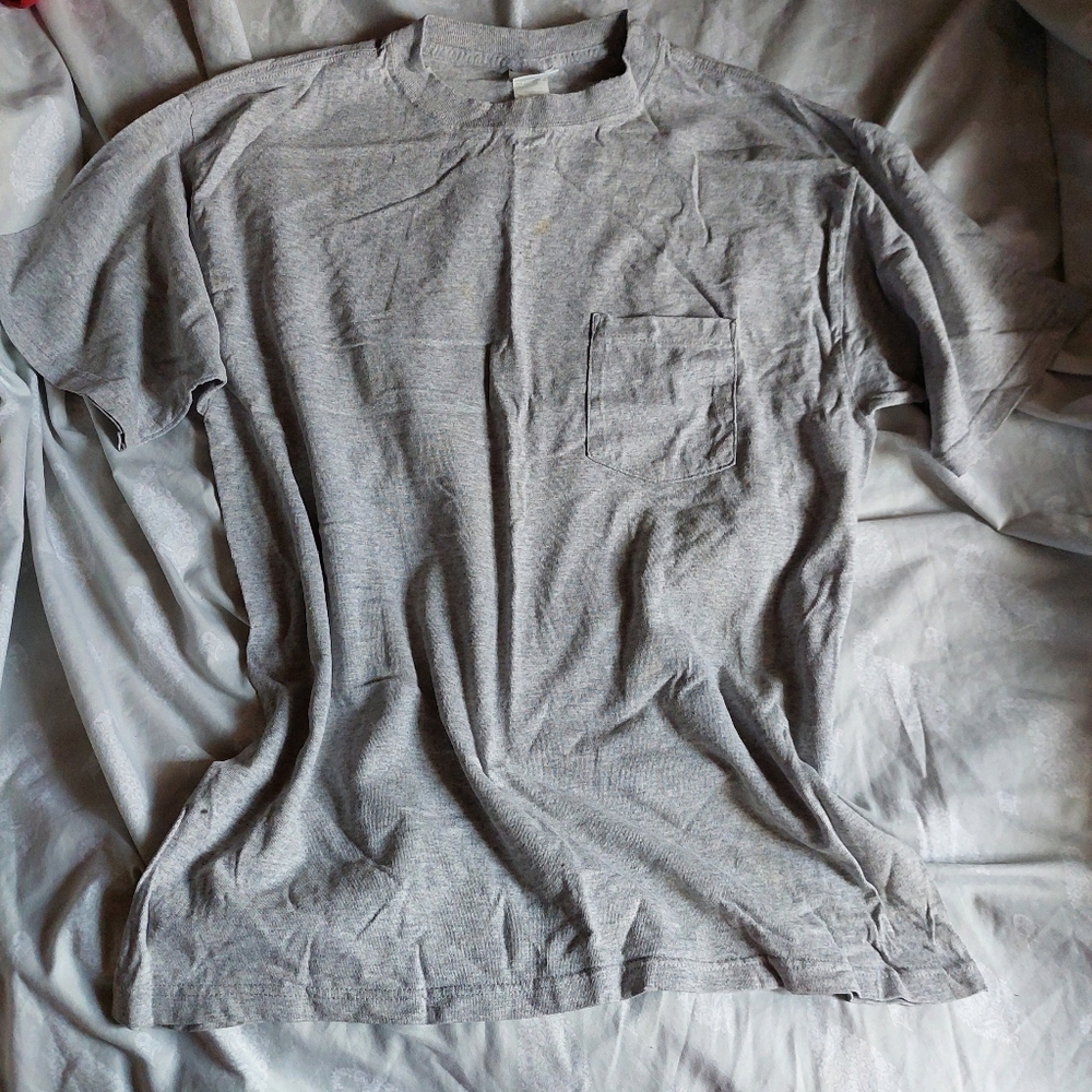 Vintage Anchor Blue Basic T-Shirt